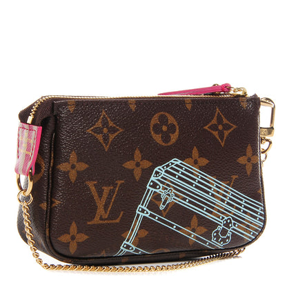 Louis Vuitton Monogram 2014 Christmas Animation Mini Pochette Accessories 3 of 7