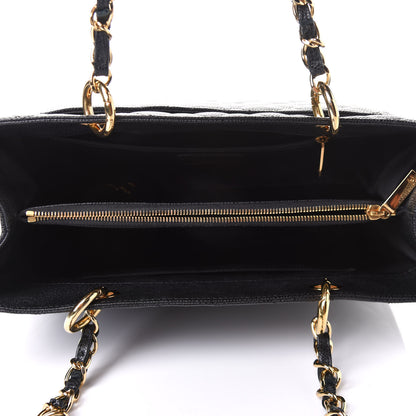 Chanel Caviar Quilted Grand Shopping Tote GST Black 5 of 11