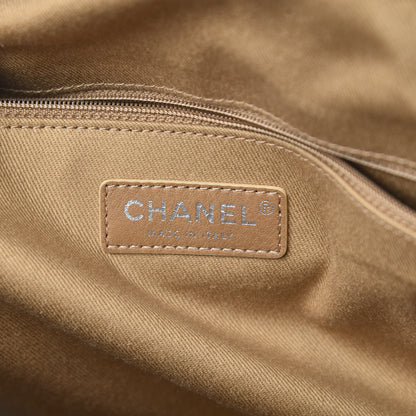 Chanel Aged Calfskin Quilted Large Express Bowling Bag Black 6 of 10