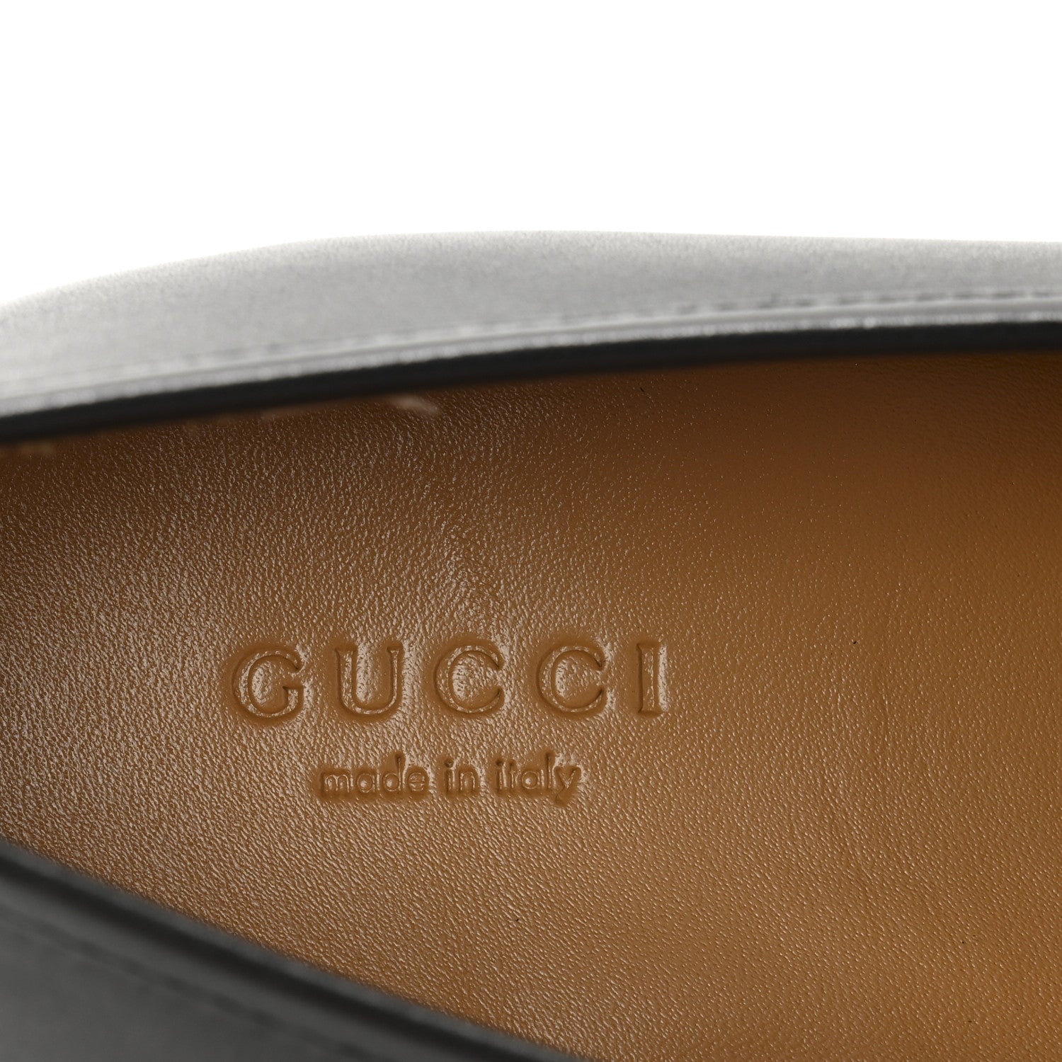 Gucci Calfskin Womens Jordaan Loafers 39 Black 8 of 11