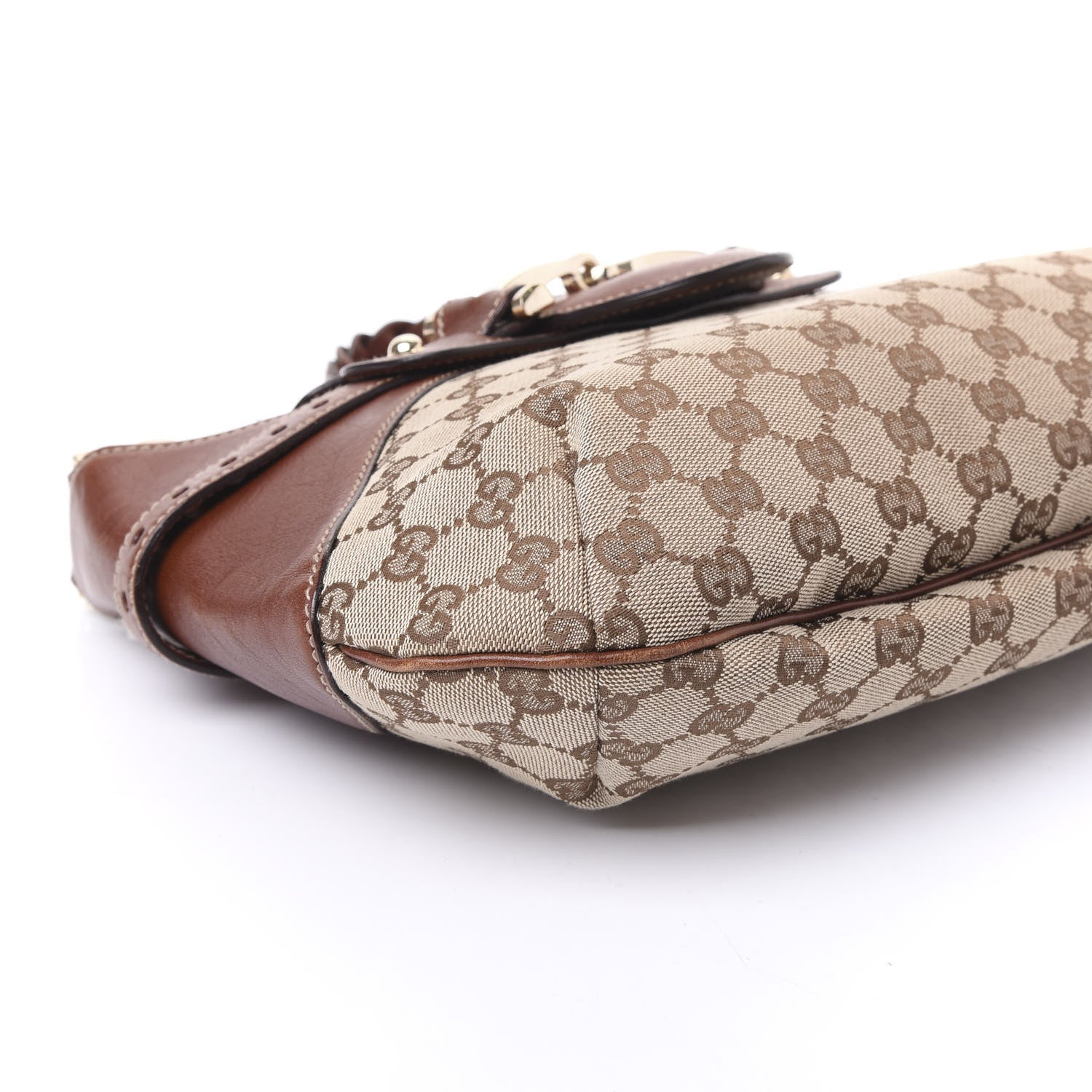 Gucci Monogram Pelham Shoulder Bag Brown 7 of 8