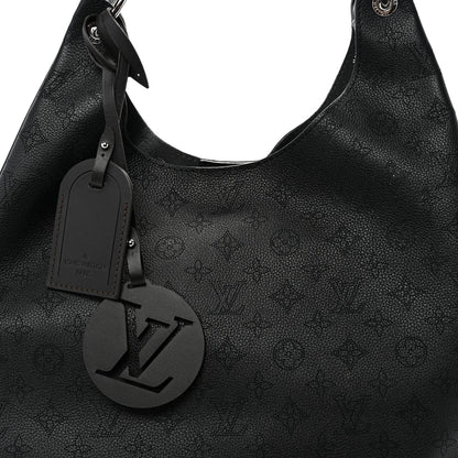 Louis Vuitton Mahina Carmel Hobo Black 7 of 9