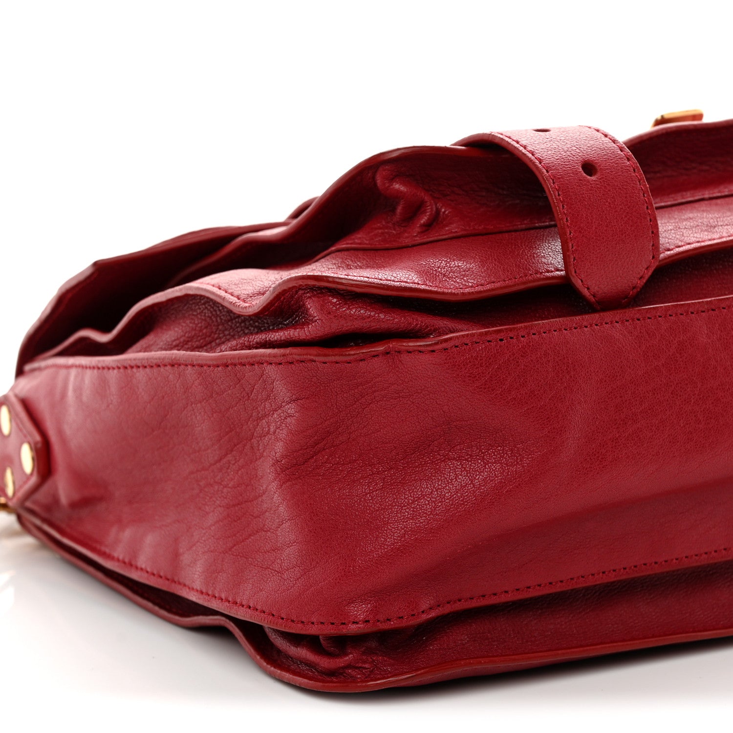 Proenza Schouler Lambskin Medium PS1 Satchel Raspberry 10 of 12