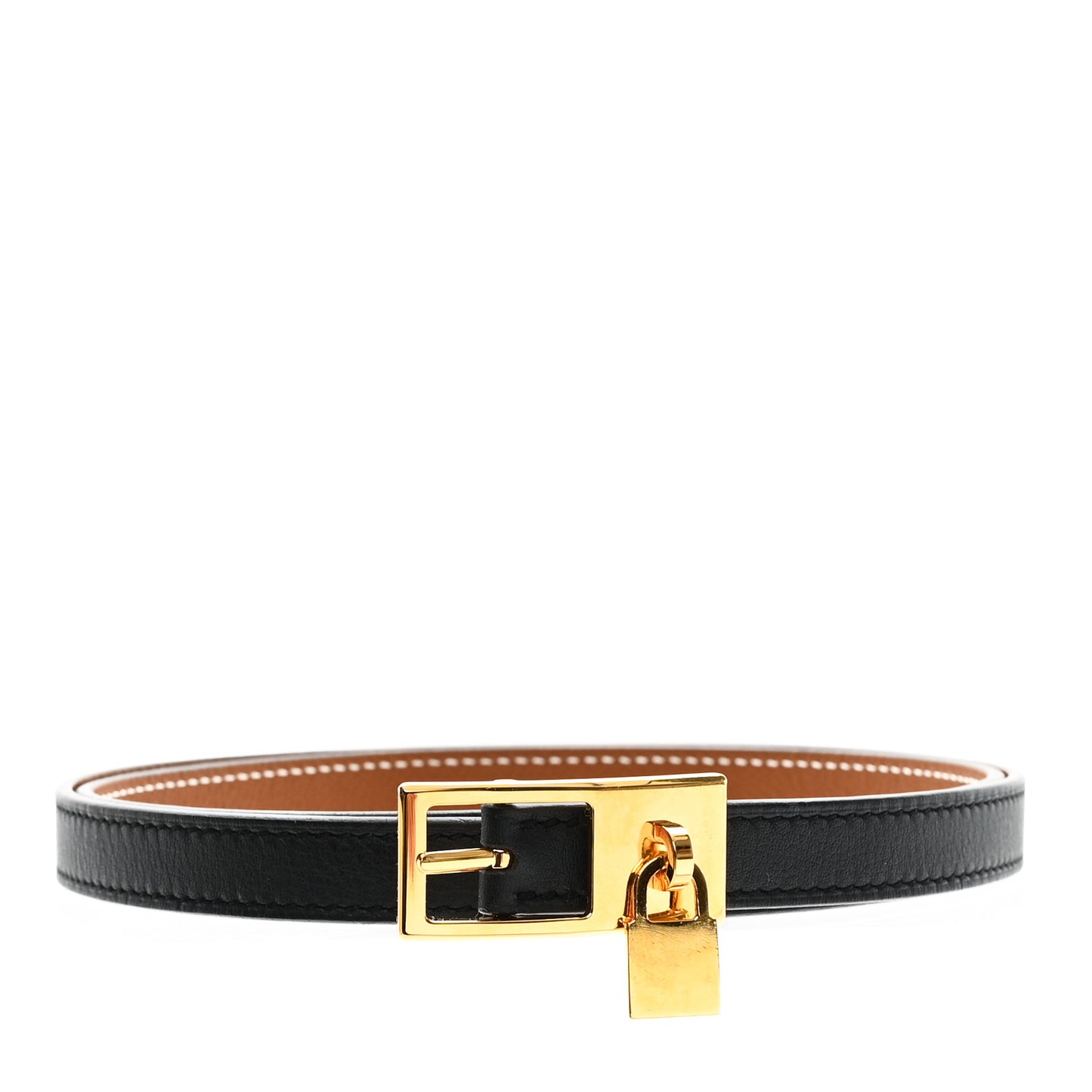 Swift Epsom 13mm Lucky 15 Belt 85 34 Black Gold