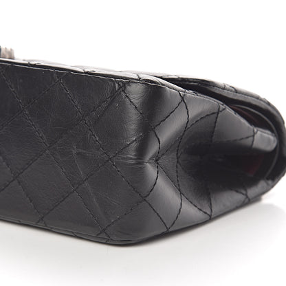 Chanel Aged Calfskin Quilted 2.55 Reissue 226 Flap Black 9 of 10