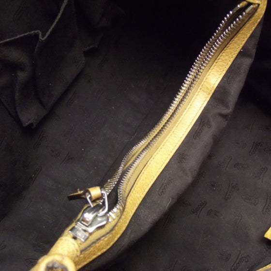 Gucci Leather Bamboo Bar Medium Tote 7 of 11