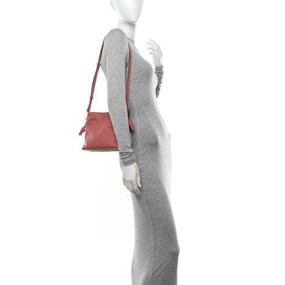 Loewe Calfskin Mini Flamenco Knot Clutch Pink 3 of 10