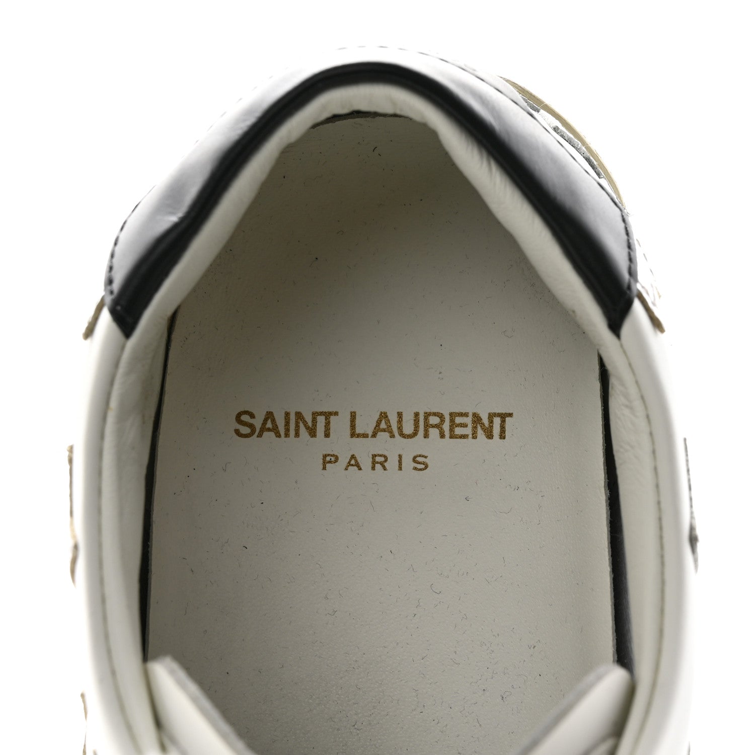 Saint Laurent Nappa Star Court Sneakers 35 Off White 8 of 13
