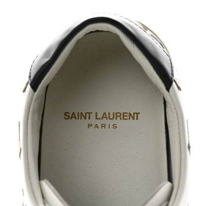 Saint Laurent Nappa Star Court Sneakers 35 Off White 8 of 13