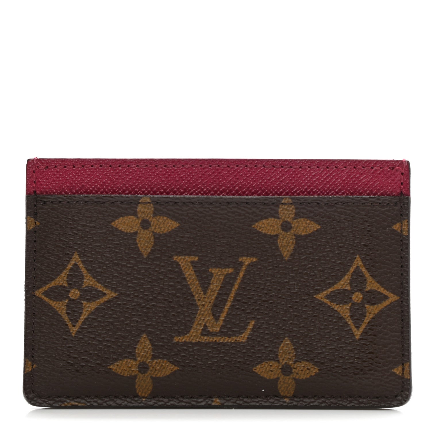 Louis Vuitton Monogram Card Holder Fuchsia 1 of 7