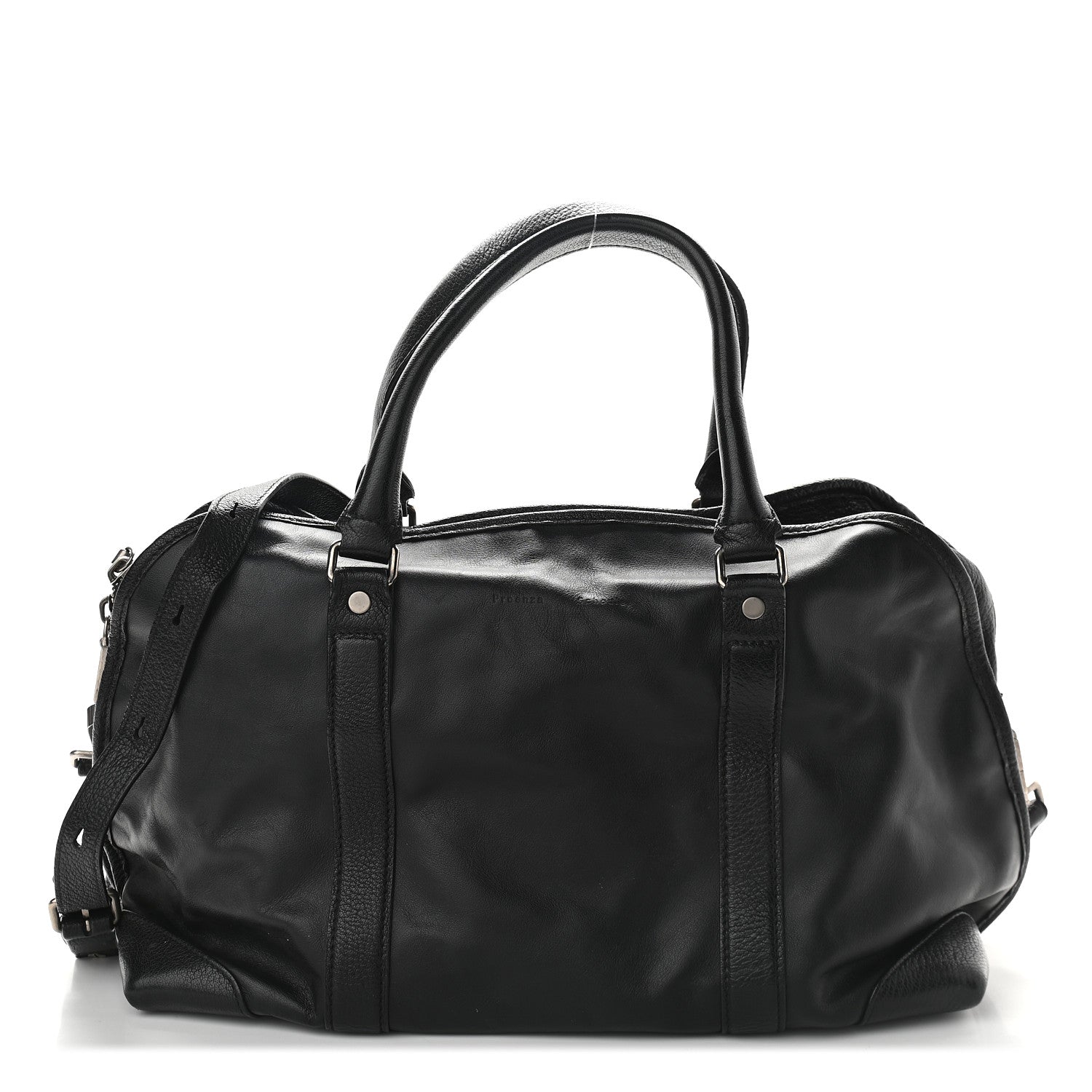 Proenza Schouler Calfskin Top Handle Satchel Bag Black 1 of 9