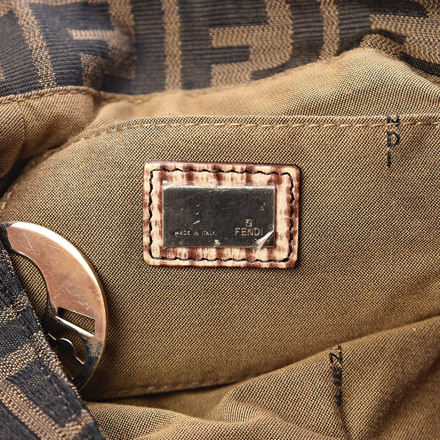 Zucca Small Chef Shoulder Bag Tobacco