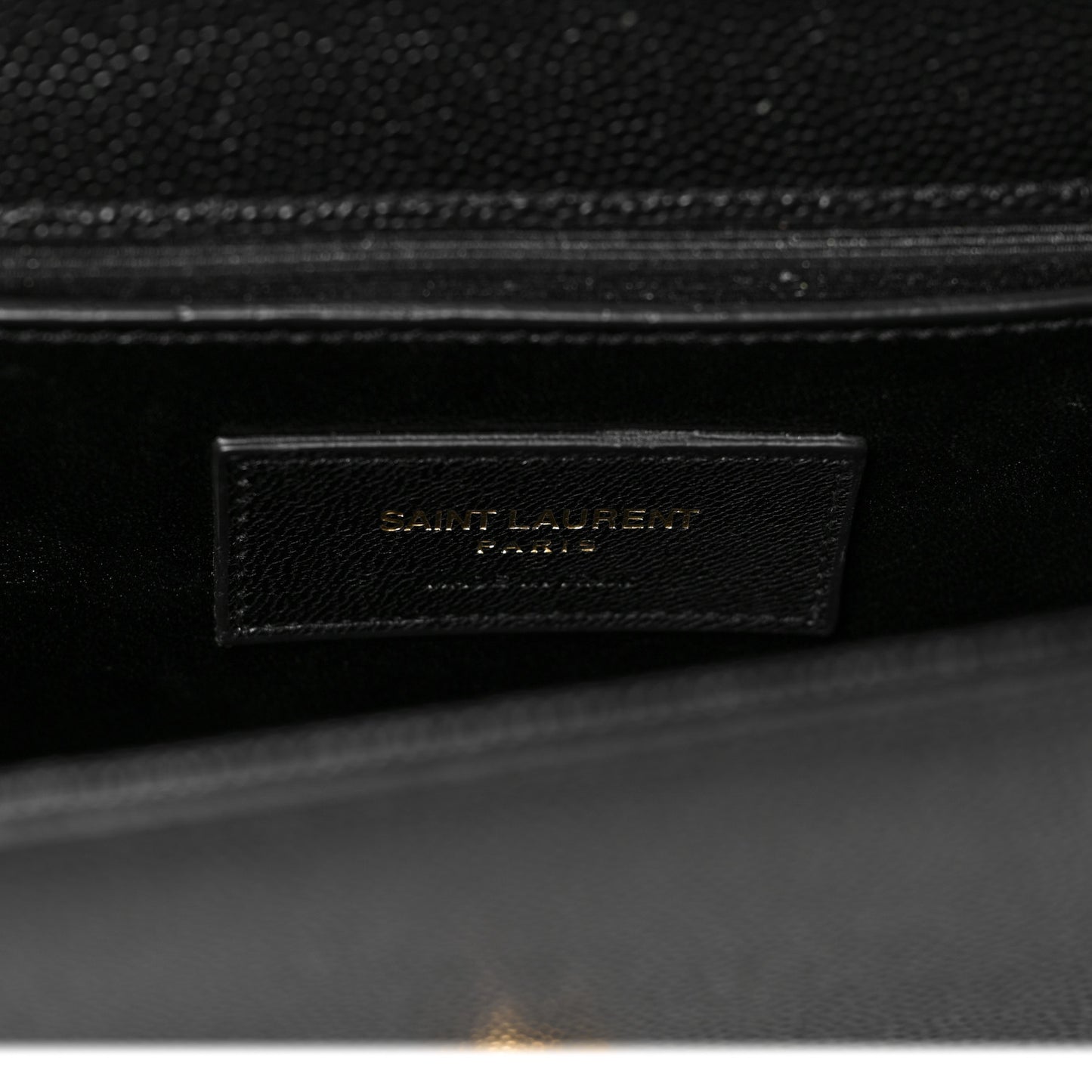 Grain De Poudre Small Monogram Kate Satchel Black