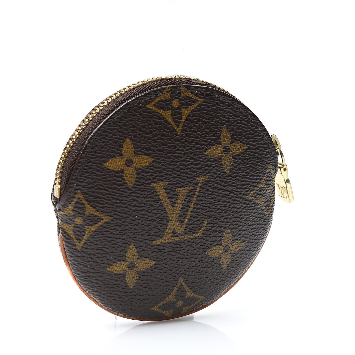 Monogram Round Coin Purse