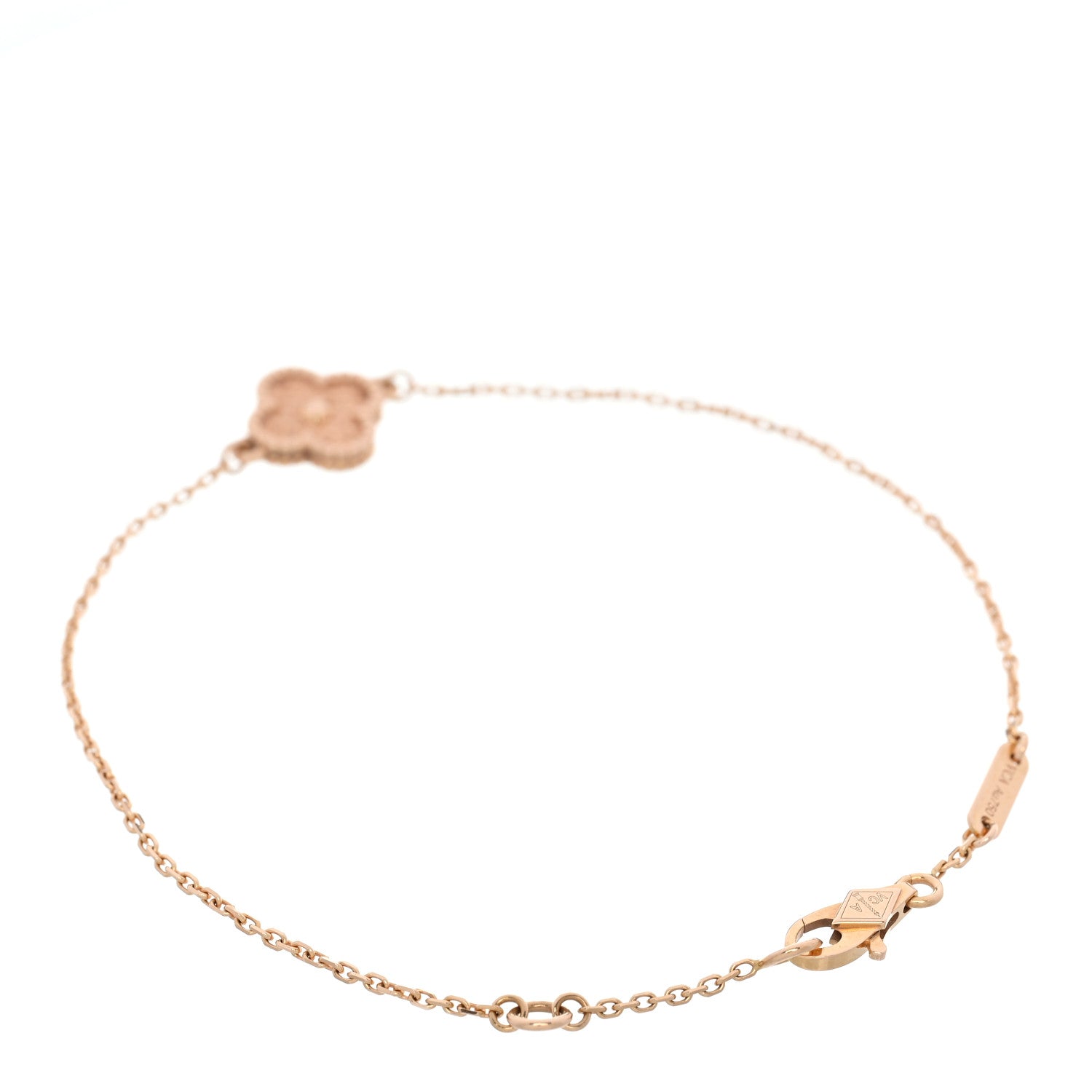 Van Cleef & Arpels 18K Rose Gold Sweet Alhambra Bracelet 2 of 5