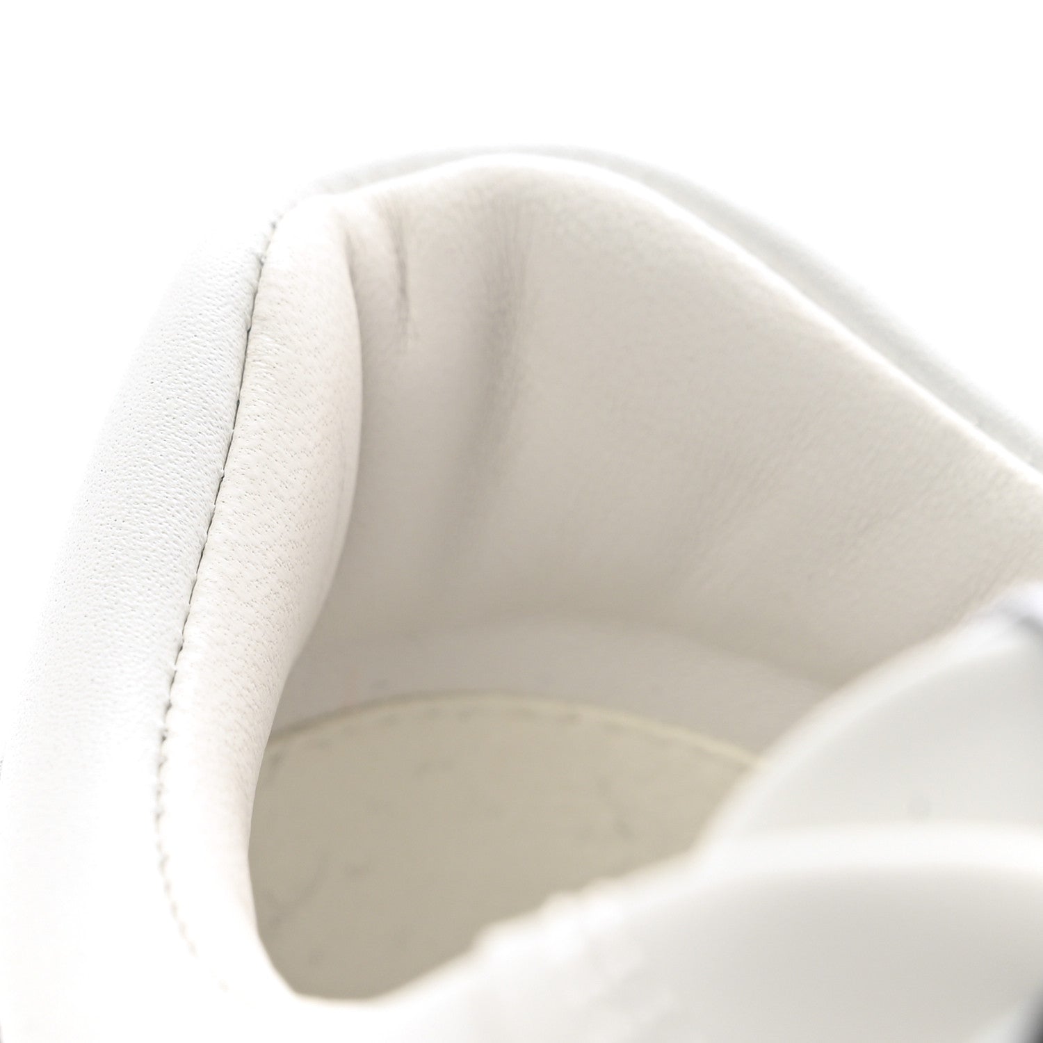 Chanel Calfskin CC Womens Sneakers 37 White Black 9 of 11