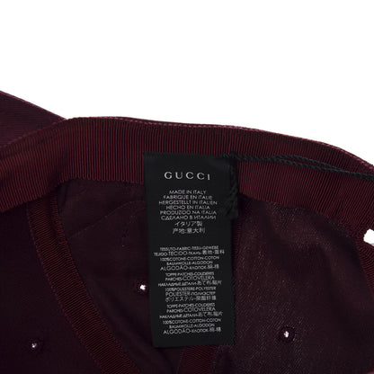 Gucci X MLB Cotton NY Yankees Baseball Hat 57-61 Lacquer 7 of 8