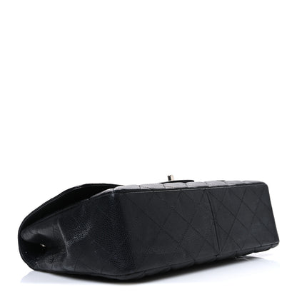 Chanel Caviar Quilted Jumbo Single Flap Black 4 of 10