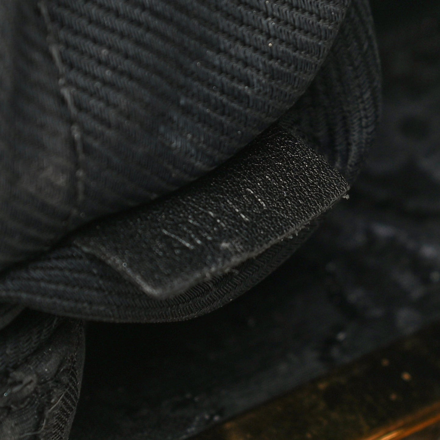 Lurex Quilted Monogram Altair Clutch Black