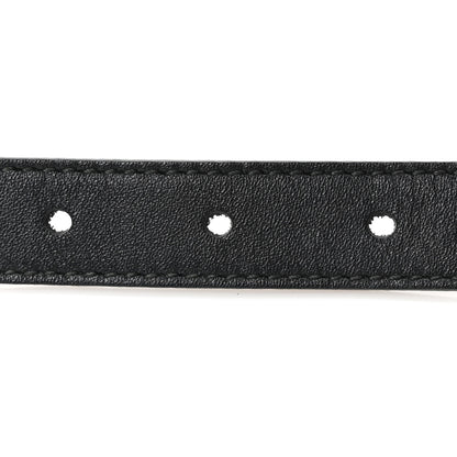 Gucci Calfskin Double G 20mm Belt 80 32 Black 4 of 5