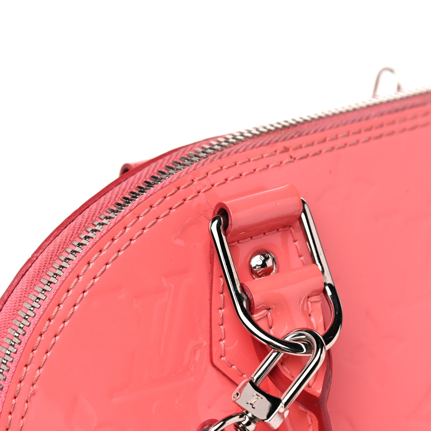 Louis Vuitton Vernis Alma BB Poppy 17 of 22