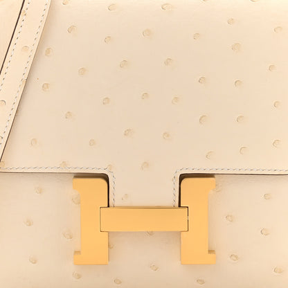 Hermes Ostrich Constance 18 Nata 8 of 11