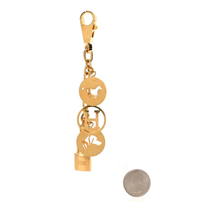 Hermes Breloque Bag Charm Gold 2 of 4