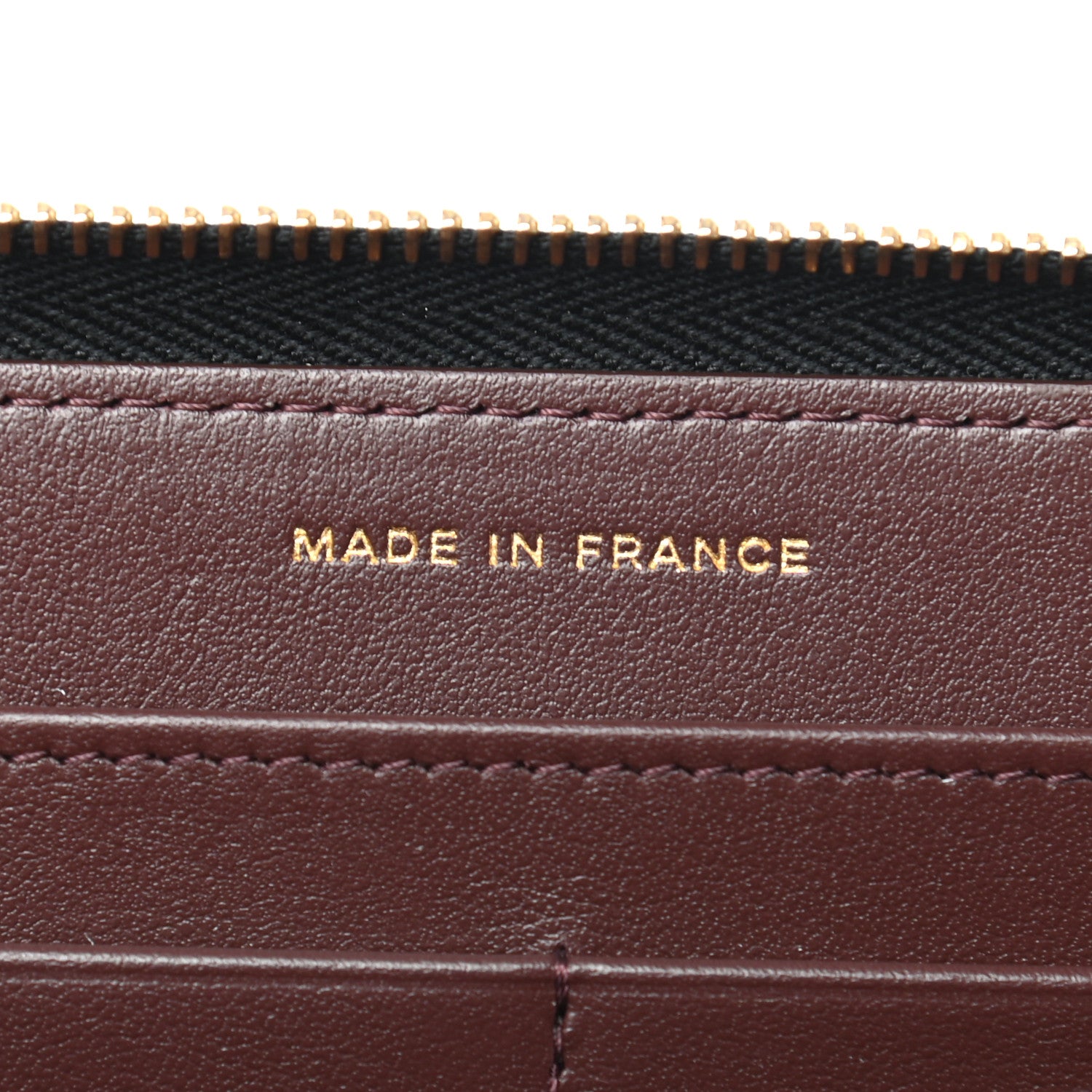 Chanel Caviar Quilted Large Gusset Zip Around Wallet Black 7 of 8