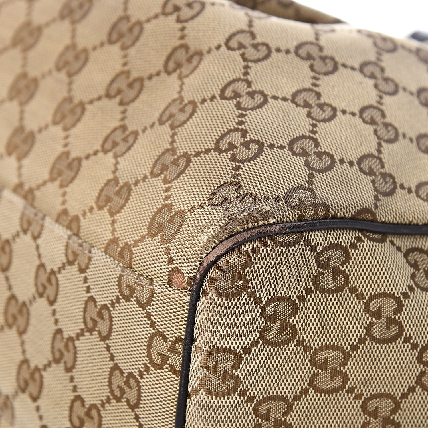 Gucci Monogram Medium Sukey Tote Dark Brown 14 of 21