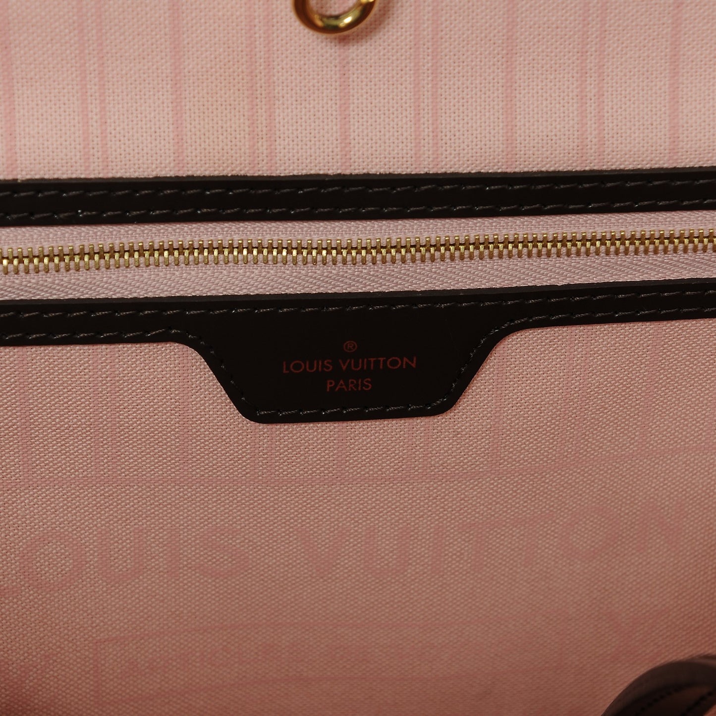 Damier Ebene Neo Neverfull MM Rose Ballerine