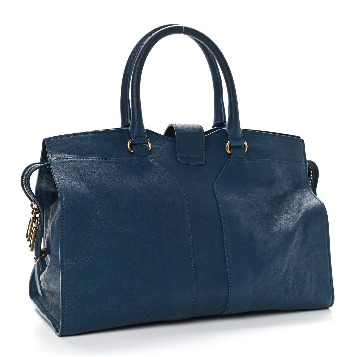 Sheepskin Medium Cabas ChYc Blue
