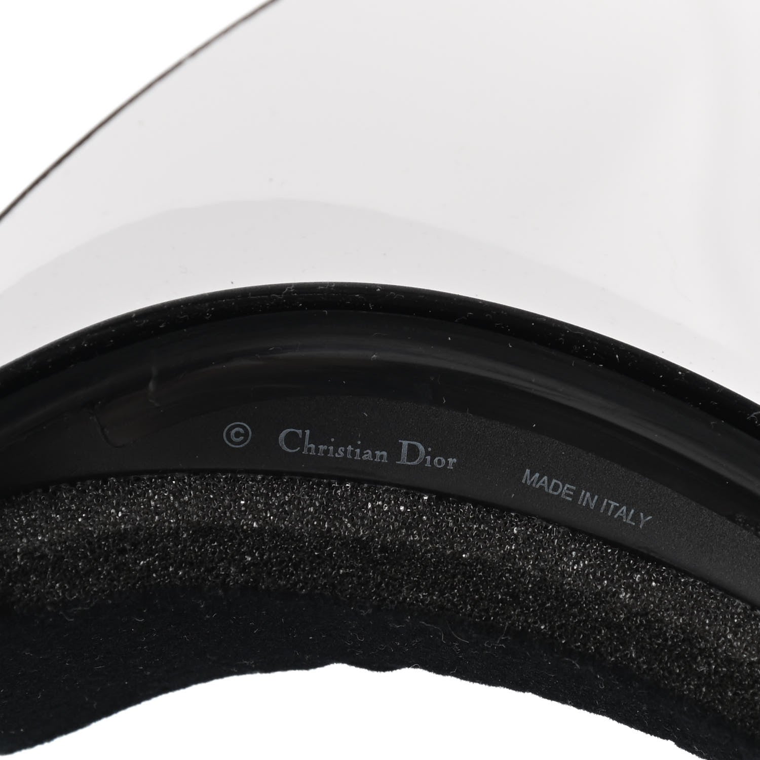 Christian Dior Mirrored DiorClub1 Sun Visor 8 of 9