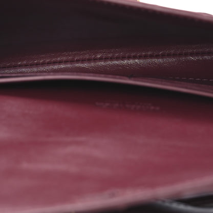 Bottega Veneta Nappa Intrecciato Long Andiamo Top Handle Clutch Barolo 5 of 13