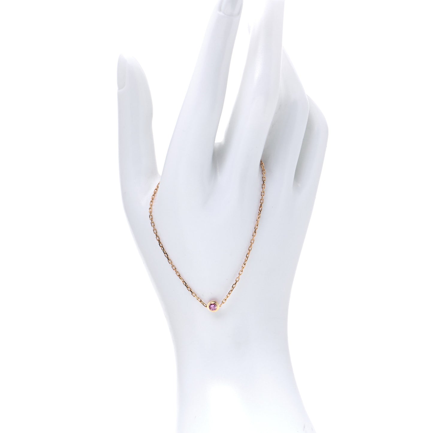 18K Pink Gold Pink Sapphire D'Amour Bracelet