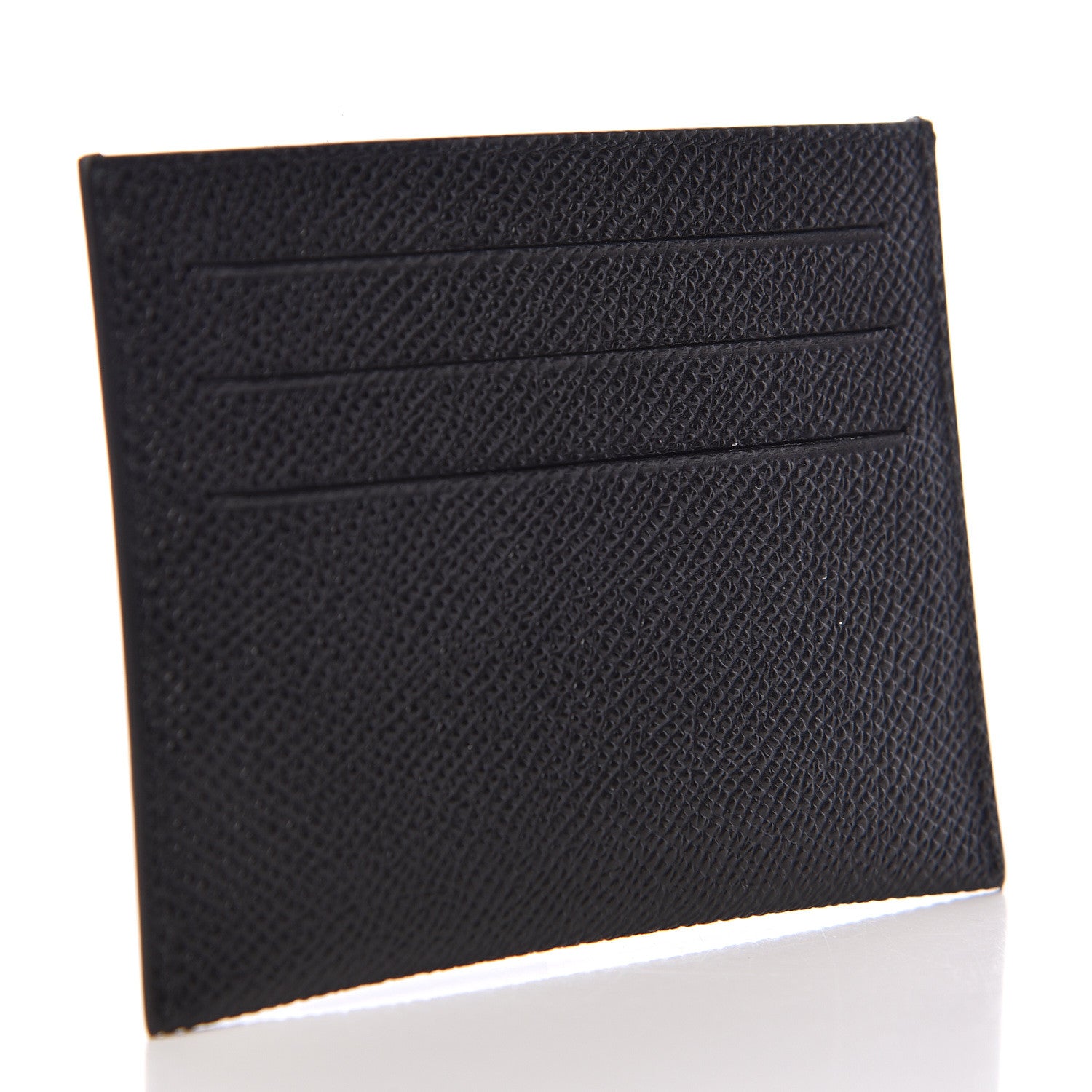 Givenchy Grained Calfskin Card Holder Black 3 of 7