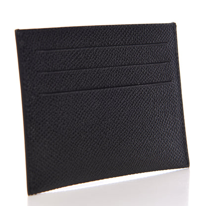 Givenchy Grained Calfskin Card Holder Black 3 of 7