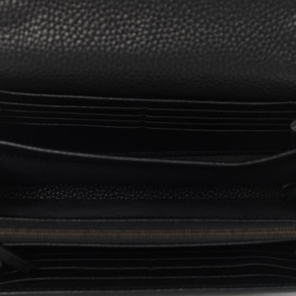 Gucci Calfskin GG Marmont Chain Wallet Black 5 of 5