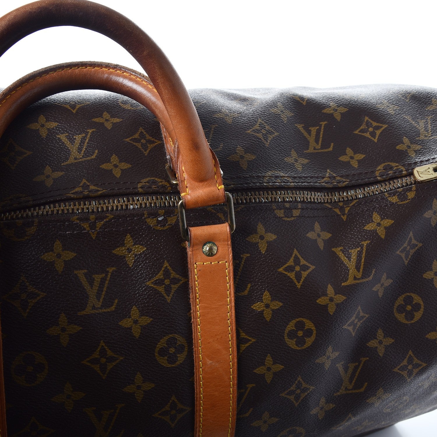 Louis Vuitton Monogram Keepall Bandouliere 55 20 of 28