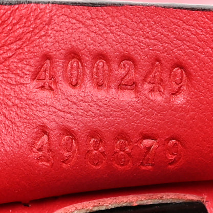Gucci Suede Vitello Velvet Small Dionysus Shoulder Bag Vulcanic Red 9 of 15