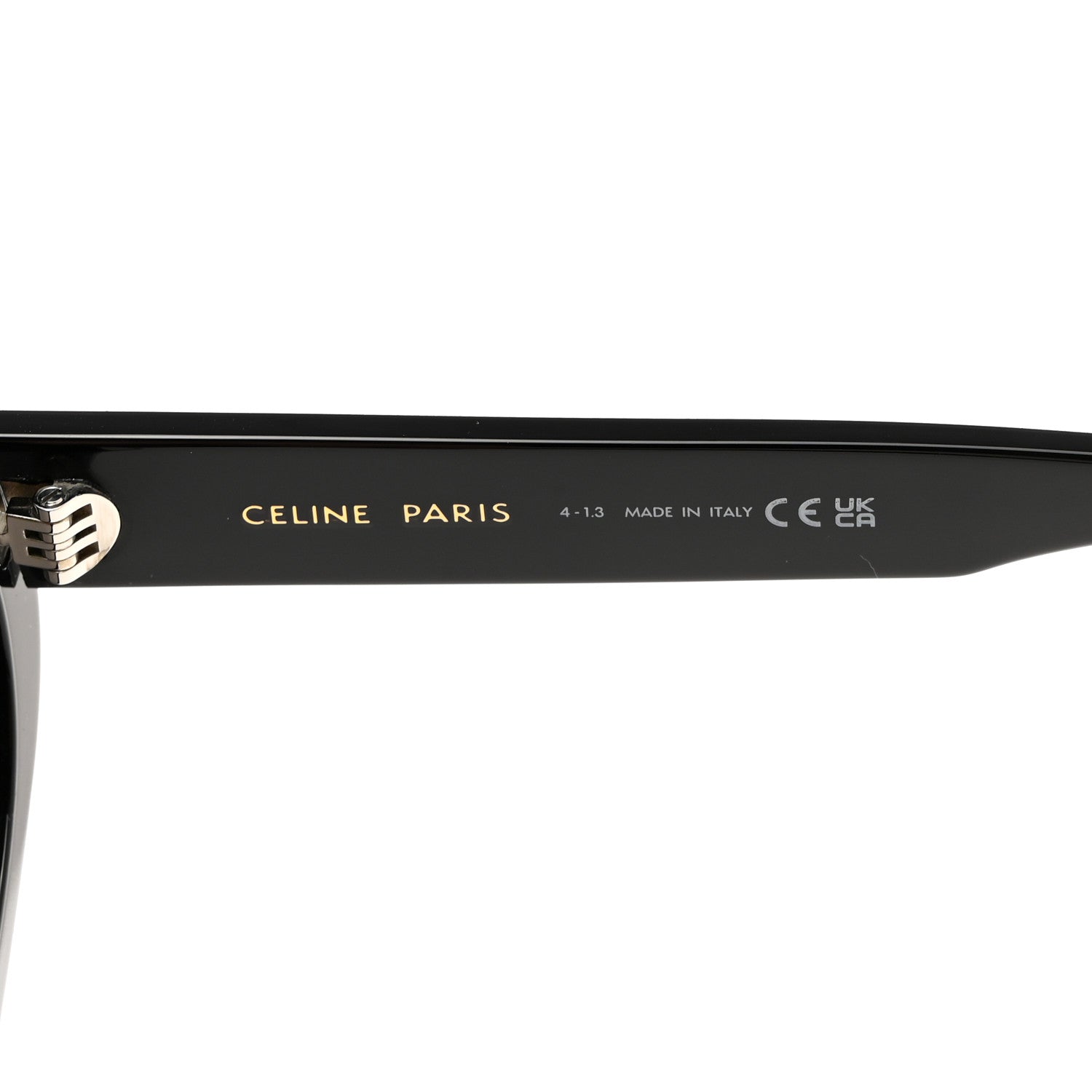 Celine Acetate Triomphe 01 Sunglasses CL 40194U Black 6 of 8
