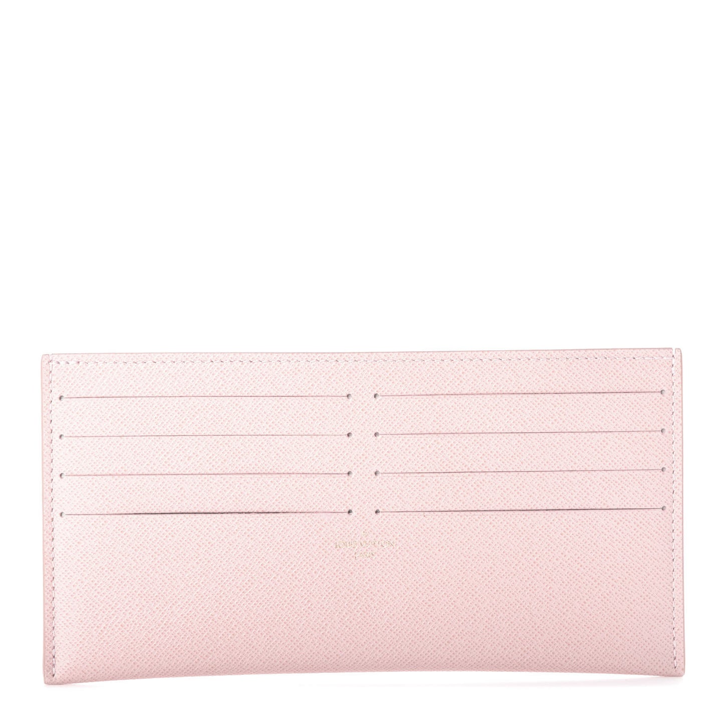 Calfskin Felicie Card Holder Insert Rose Ballerine