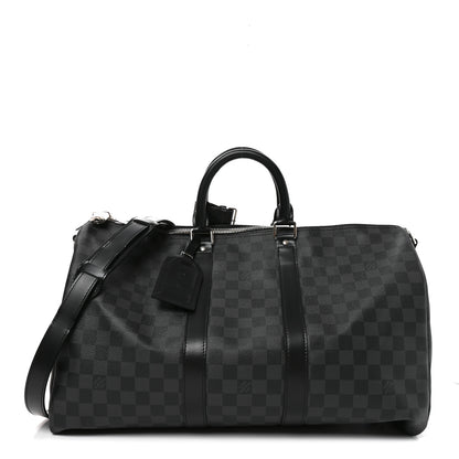 Louis Vuitton Damier Graphite Keepall Bandouliere 45 1 of 9