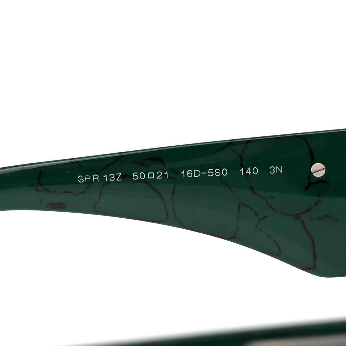 Acetate Symbole Sunglasses SPR 13Z Green Marble