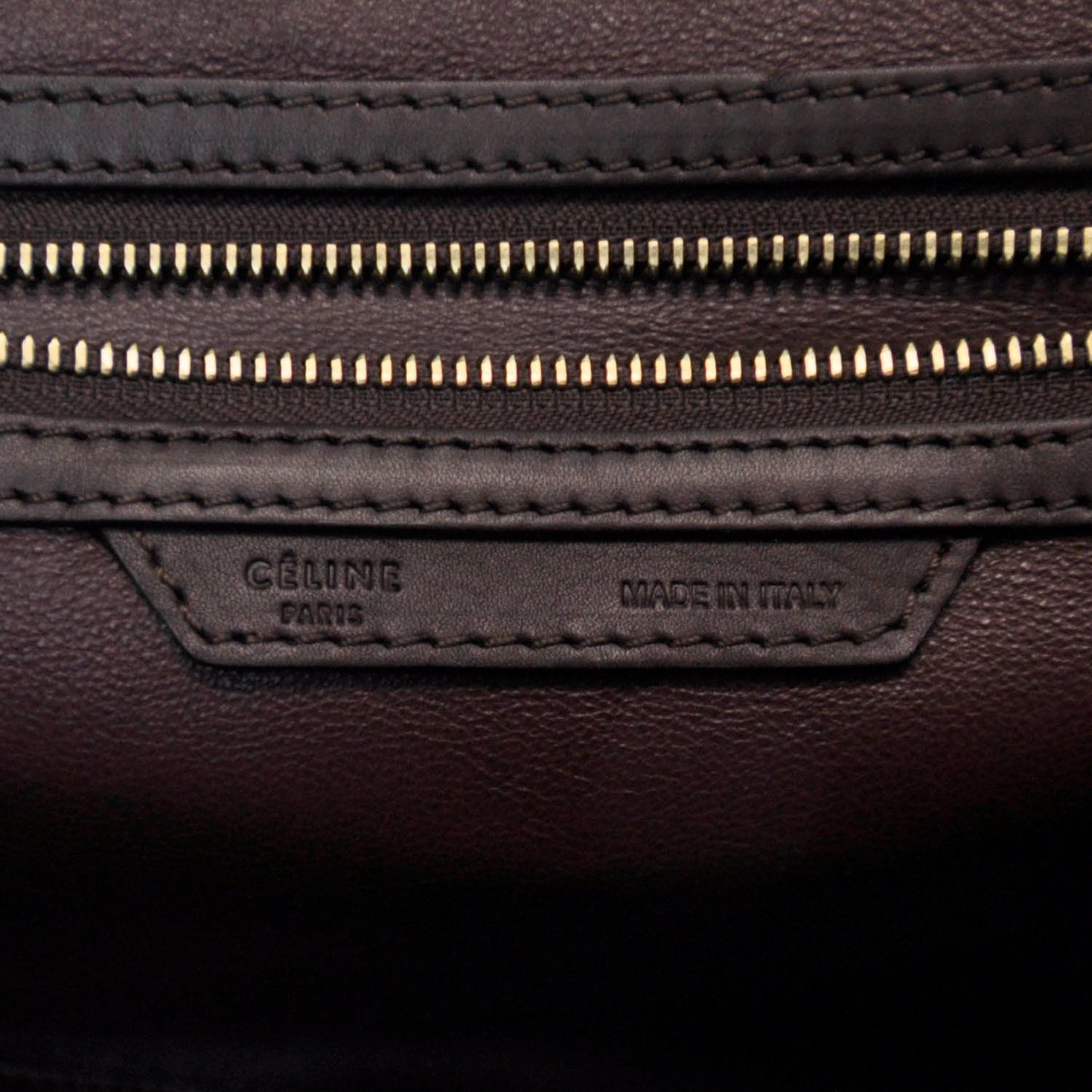 Python Mini Luggage Burgundy