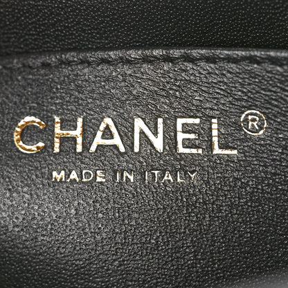 Chanel Lambskin Quilted Mini Square Flap Black 6 of 10