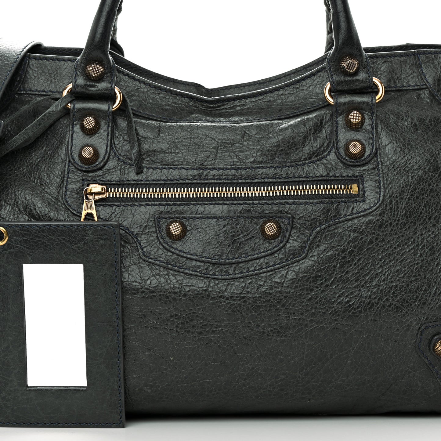 Agneau Giant 12 Rose Gold Hardware City Anthracite