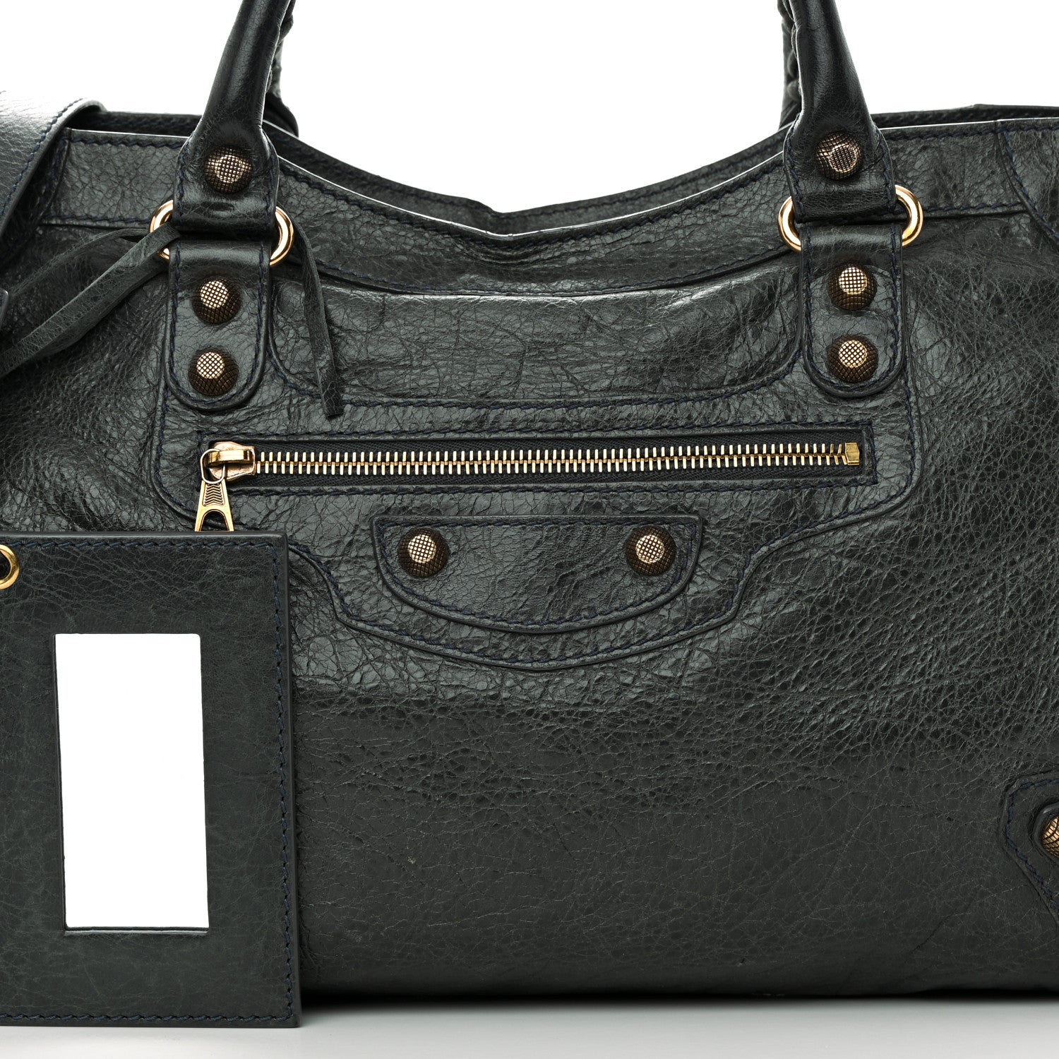 Balenciaga Agneau Giant 12 Rose Gold Hardware City Anthracite 8 of 17