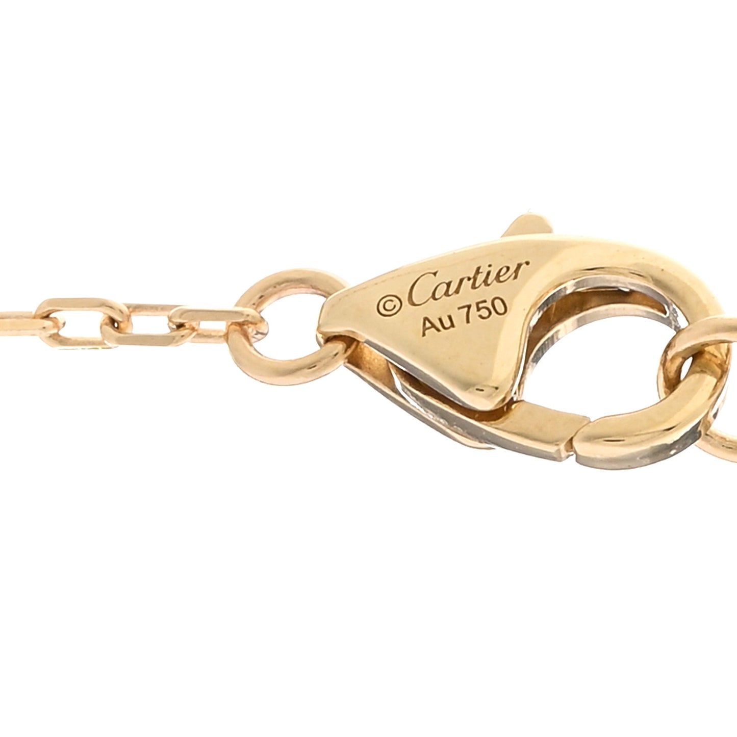18K Yellow Gold Diamond SM D'Amour Pendant Necklace