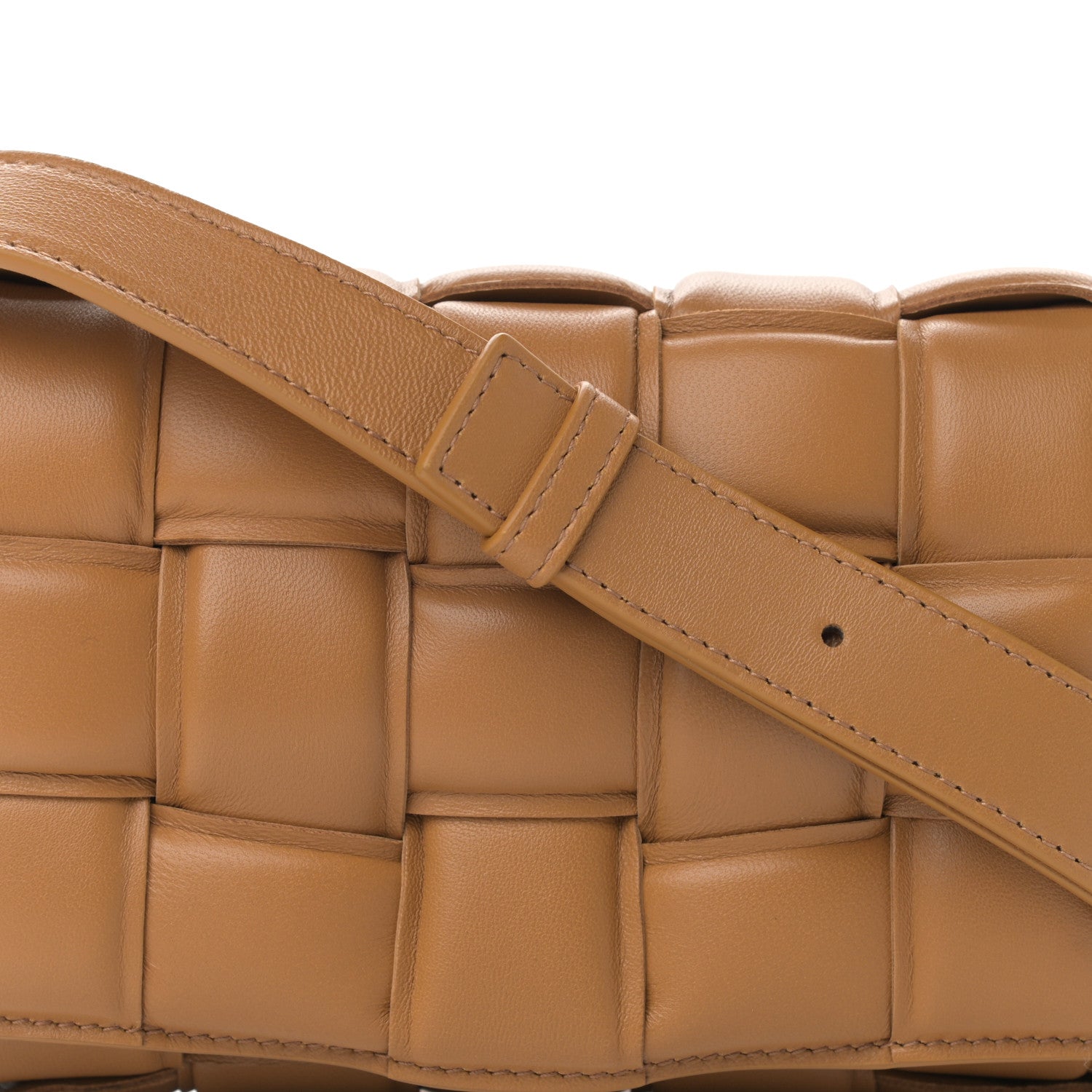 Bottega Veneta Nappa Maxi Intreccio Padded Cassette Crossbody Bag Caramel 7 of 11