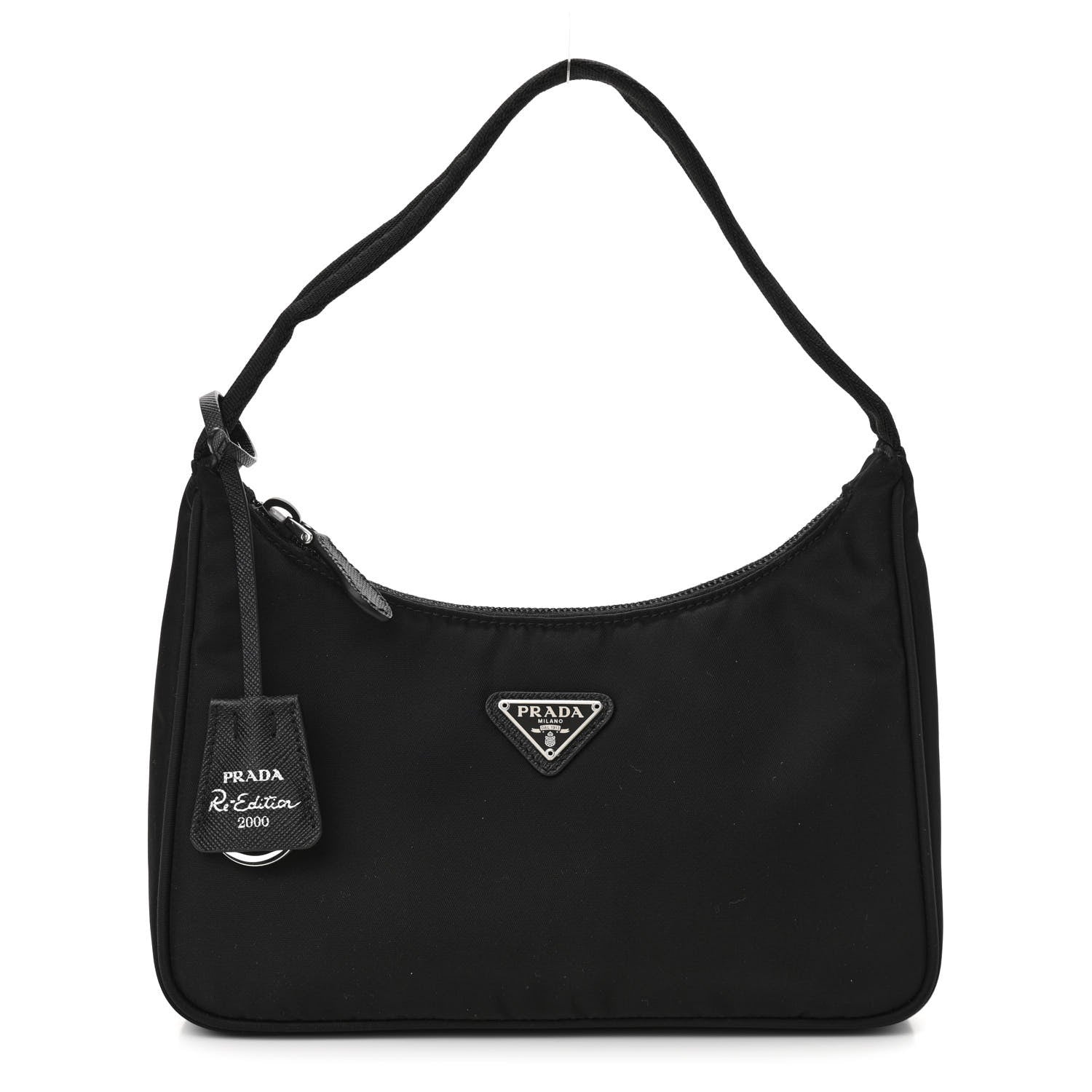 Prada Tessuto Nylon Mini Re-Edition 2000 Bag Black 1 of 9